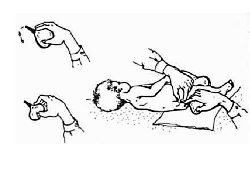 Как сделать клизму новорожденному , грудничку при запоре, сколько воды, правила