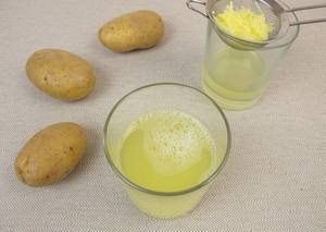 Лечение желудка картофельным соком - сок сырой картошки